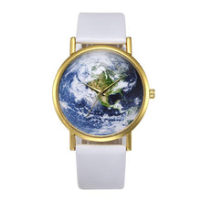 Womens Retro Design Leather Band Analog Alloy Quartz Wrist Watch